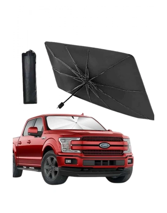 ® Oto Ön Cam Güneşliği Otomatik Katlanabilir Gölgelik Oto Cam Şemsiye