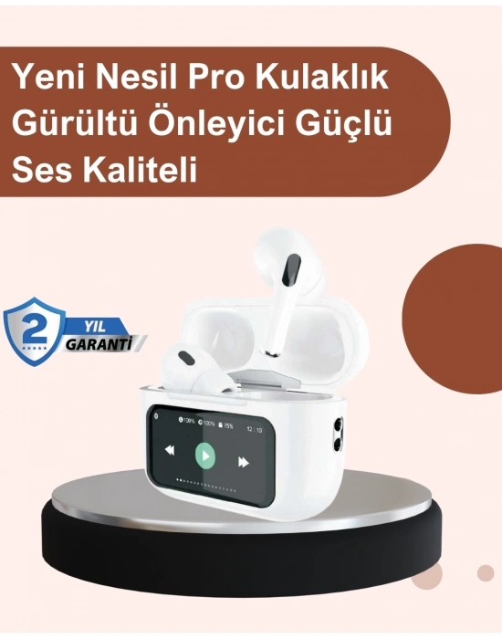 ® Otomatik Bağlantılı Bluetooth Kulaklık ANC Özellikli Su ve Ter Dayanıklı