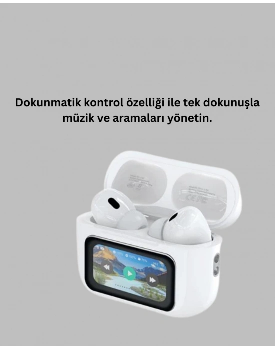 ® Otomatik Bağlantılı Bluetooth Kulaklık ANC Özellikli Su ve Ter Dayanıklı