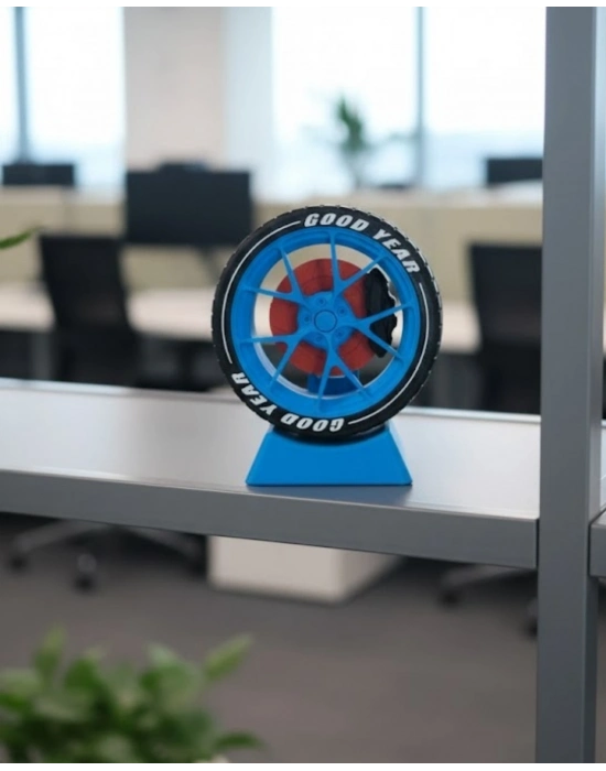 ® Otomobil Jant Görünümlü Masa Üstü Ofis Süsü