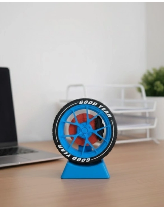 ® Otomobil Jant Görünümlü Masa Üstü Ofis Süsü