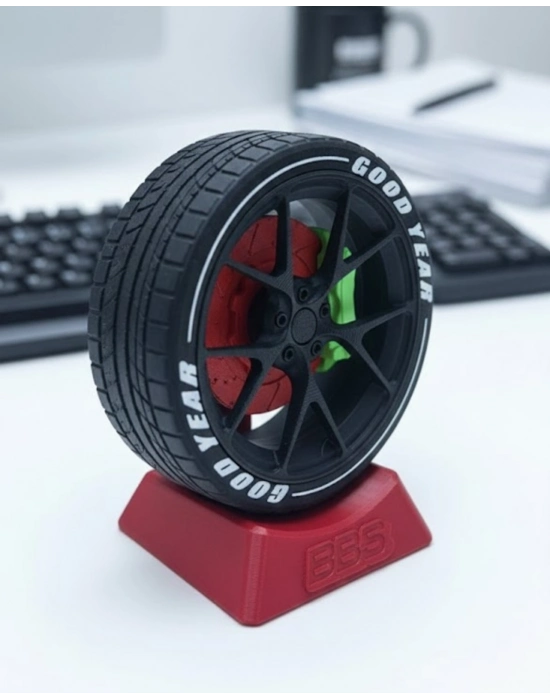 ® Otomobil Jant Görünümlü Ofis Masa Dekoru Hediye Seçeneği