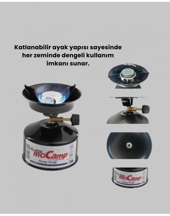 ® Outdoor Kamp Ocağı Seti Çakmak Gazlı Taşınabilir