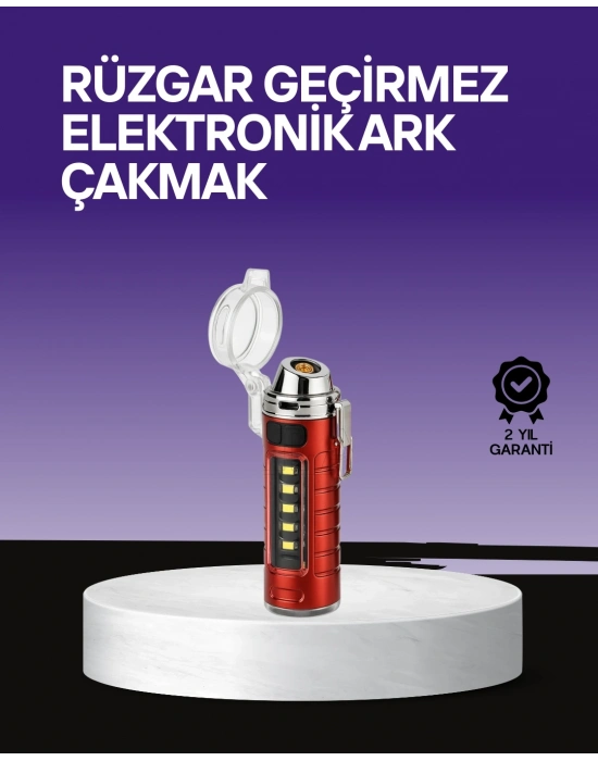 ® Outdoor Uyumlu Elektrikli Çakmak Fener