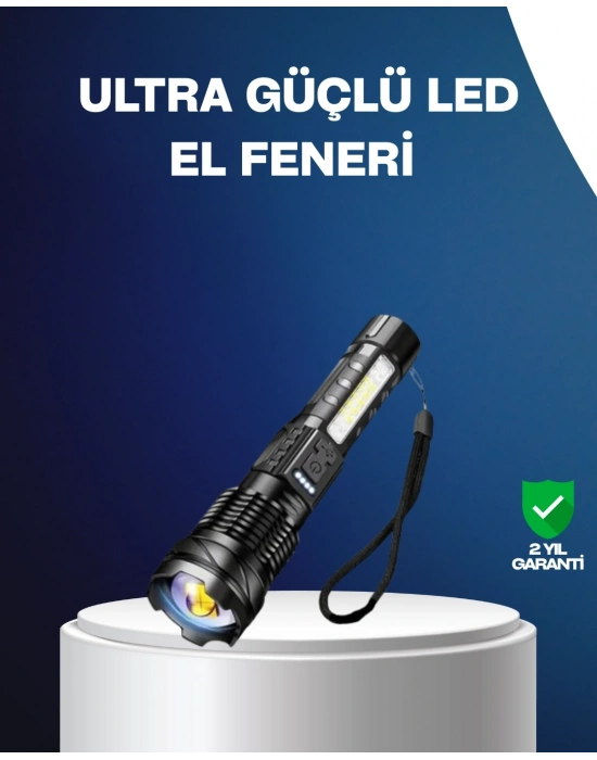 ® Outdoor ve Acil Durum İçin Güçlü LED El Feneri