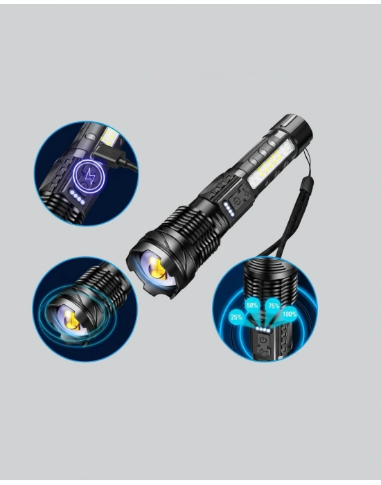 ® Outdoor ve Acil Durum İçin Güçlü LED El Feneri