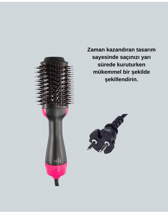 ® Oval Tasarımlı Profesyonel Fönlü Saç Şekillendirici