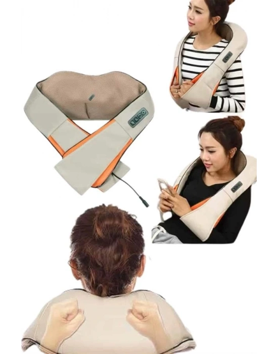 ® Ovmalı, Boyun Sırt İnsan Eli Hissi Veren Şarjlı Masaj Aleti Masaj Cihazı