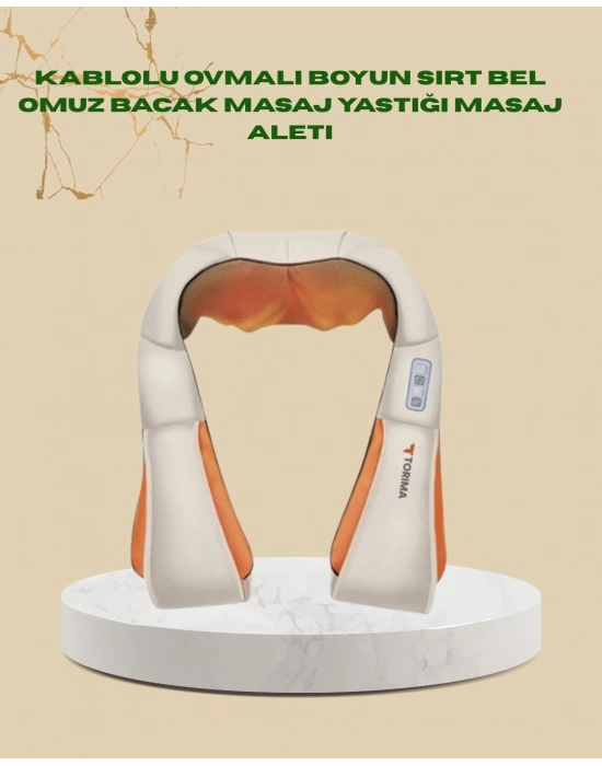 ® Ovmalı Isıtmalı Masaj Aleti – Boyun, Sırt, Bel, Omuz ve Bacak İçin