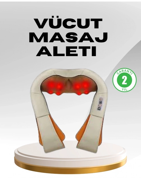 ® Ovmalı Kas Gevşetici Masaj Cihazı – Boyun, Omuz ve Sırt İçin Derin Etki