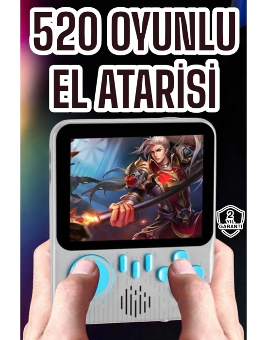 ® Oyun Konsolu Retro Oyun Konsolu Tvye Bağlanabilir Taşınabilir