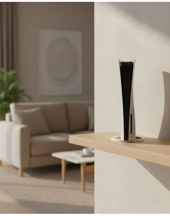 ® Oyun Konsolu Standı Masa ve TV Ünitesi Üstü Düzenleyici Tutucu