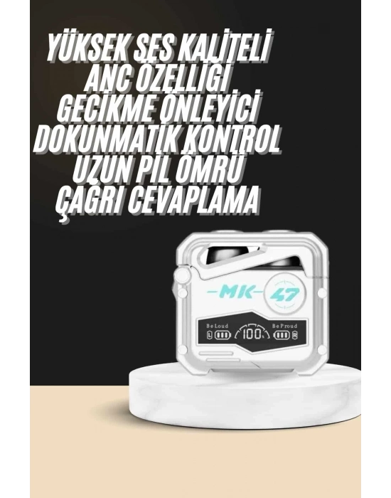 ® Oyuncu Kulaklığı Yeni Mekanik Kablosuz Kulaklık İos Android Uyumlu