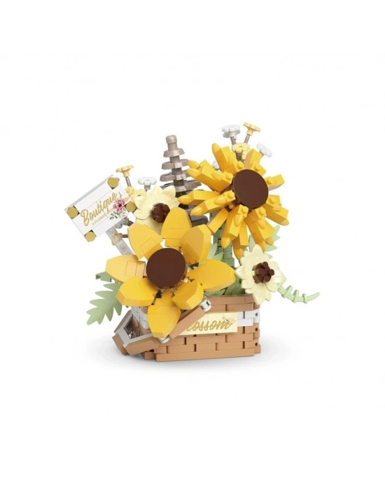 P1085 ÇİÇEK BUKETİ 498 PARÇA BLOCK OYUNCAK