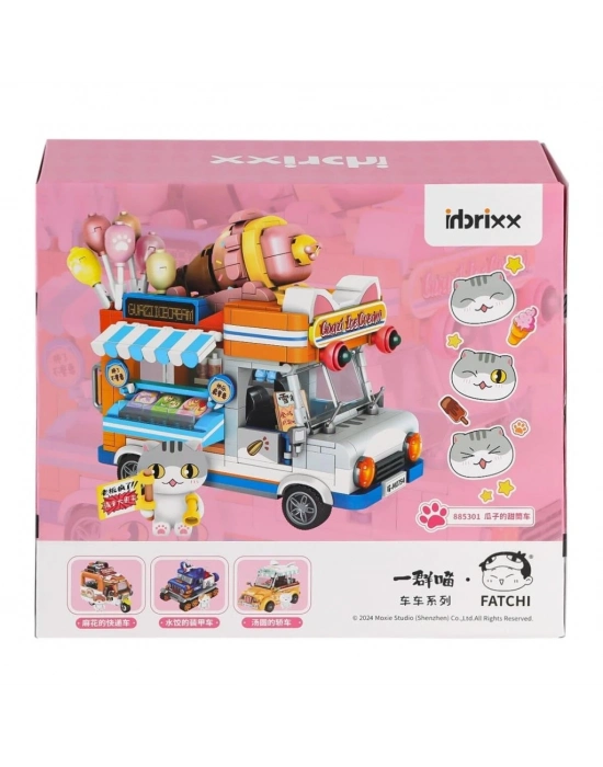 ® P885301 Panlos Koni Arabası 723 Parça Blok Seti -Vagon life