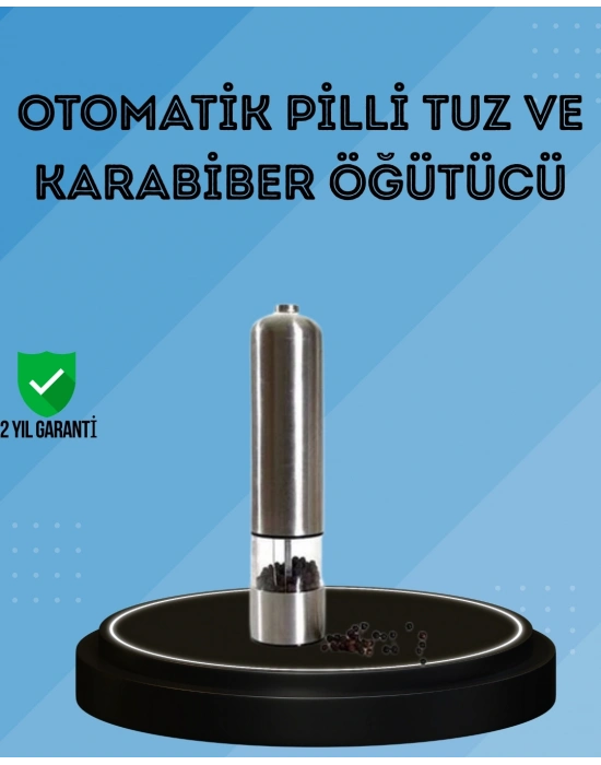 ® Pilli Baharat Değirmeni Karabiber Tuz ve Baharat Öğütücü