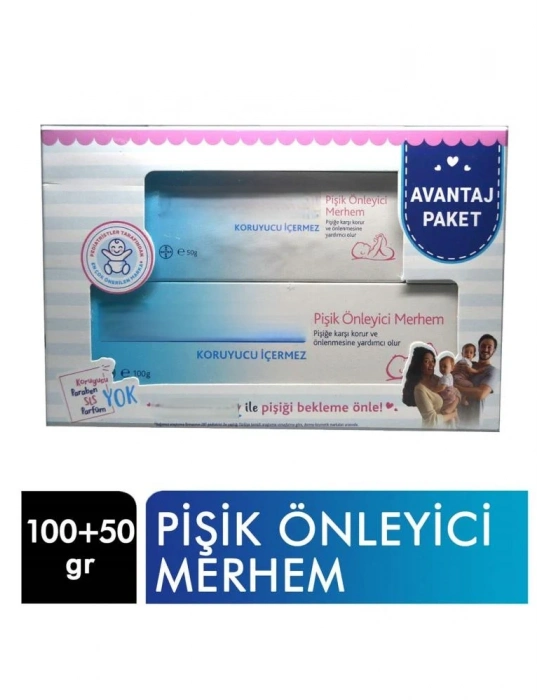 ® Pişik Kremi Avantaj Paketi 100 Gr + 50 Gr