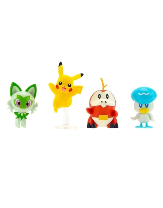 ® PKW3402 Pokemon Battle 4lü İlk Figür Set