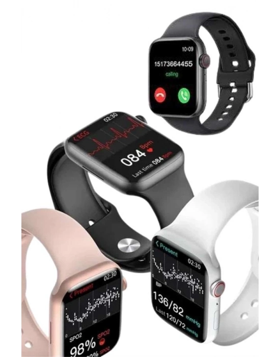 ® Plastik Kordonlu Kalp Atışı Uyku Takibi ve Çağrı Cevaplayabilen Akıllı Saat