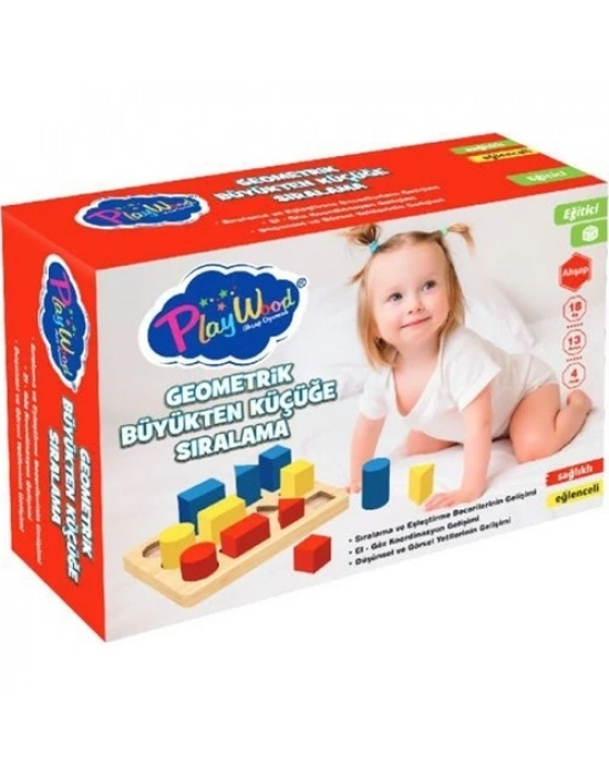 ®   Geometrik Büyükten Küçüğe Sıralama 314