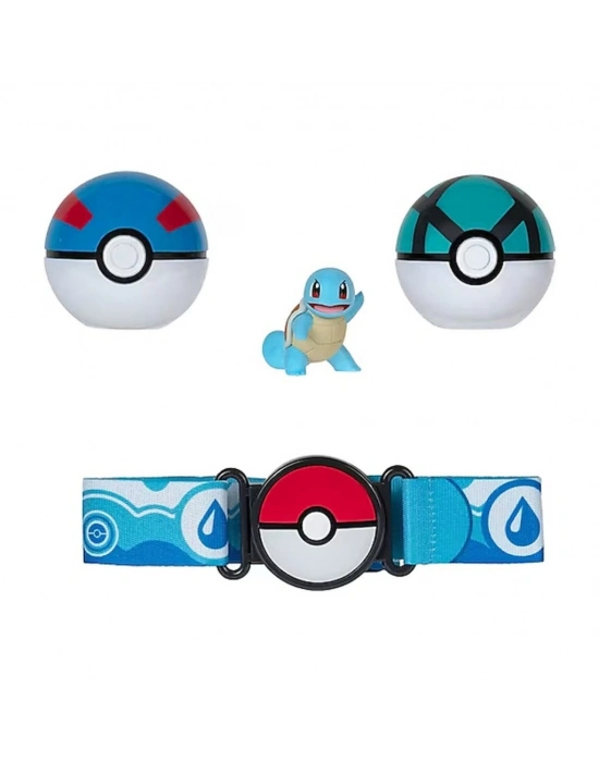 ®  POK 95283-Q Pokemon Clip n Go Pokeball Kemer ve Figür Seti