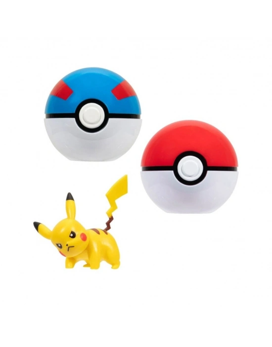 ® POK PKW3649 Pokemon Clip N Go Bandolier Büyük Set