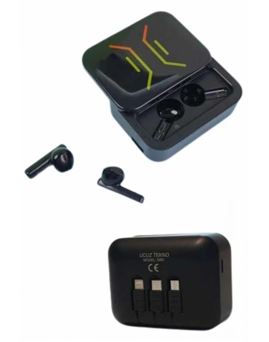 ® Powerbank Bluetooth Kulaklık Oyuncu Kulaklığı Yüksek Ses Kaliteli