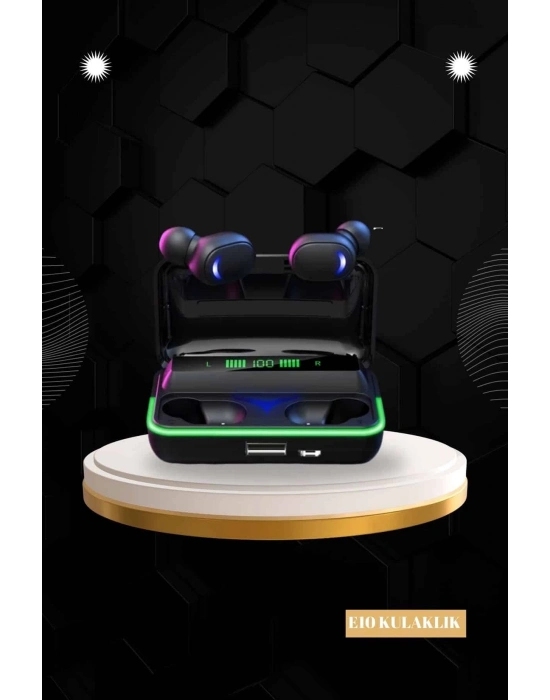 ® Powerbank Bluetooth Kulaklık Ve Akıllı Saat 7 Kordonlu Metal Kordon Plastik Kordon