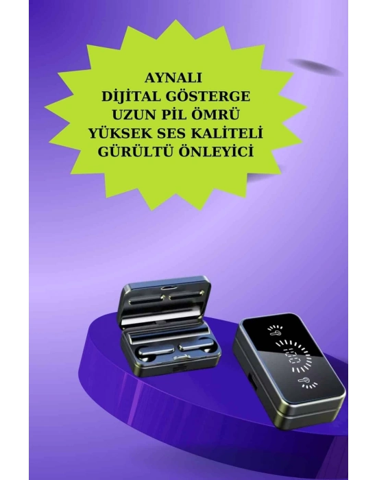 ® Powerbank Bluetooth Kulaklık Ve Yeni Model Akıllı Saat Seti ANC Özelliği Dokunamatik