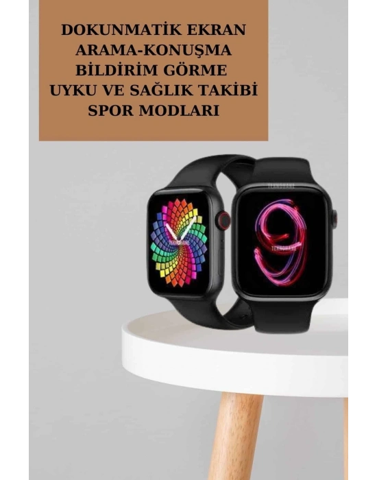 ® Powerbank Bluetooth Kulaklık Ve Yeni Model Akıllı Saat Seti ANC Özelliği Dokunamatik