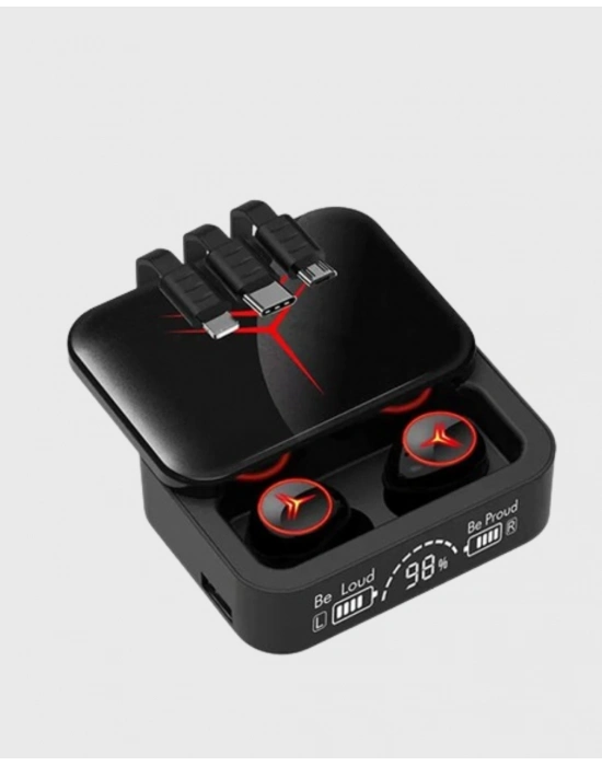 ® Powerbank Özellikli Bluetooth Kablosuz Kulaklık – Dokunmatik Kontrol, Uzun Pil Ömrü, Ergonomik Tasarım