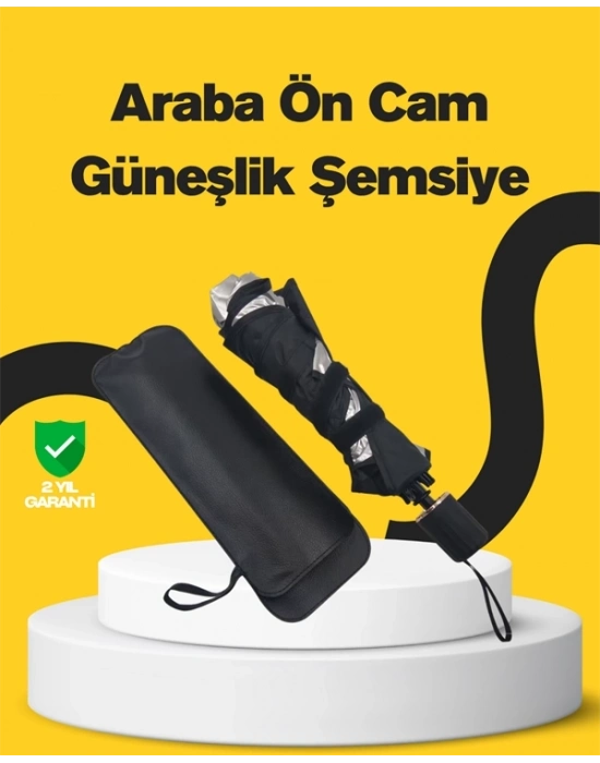 ® Pratik Ön Cam Güneşliği – Geniş Kapsama Alanı, Kolay Saklama