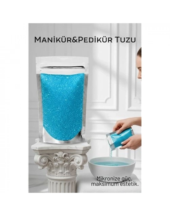 ® Premium Manikür & Pedikür Tuzu - 400g Yoğun Mineralli El ve Ayak Bakım Granülü Tuzu