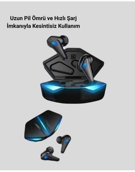 ® Profesyonel Bluetooth 5.0 Kulaklık – Dokunmatik Kontrol, 3D Surround Ses