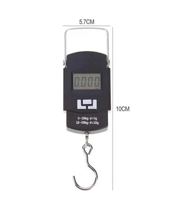 ® Profesyonel El Terazisi El Kantarı 50 Kg Dijital Göstergeli Tartı