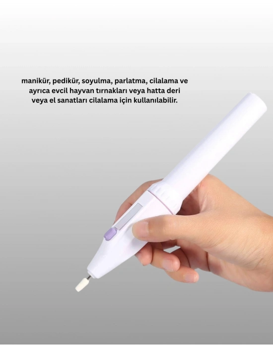 ® Profesyonel Elektrikli Tırnak Bakım Matkap Seti – Düşük Gürültü ve Taşınabilir Tasarım