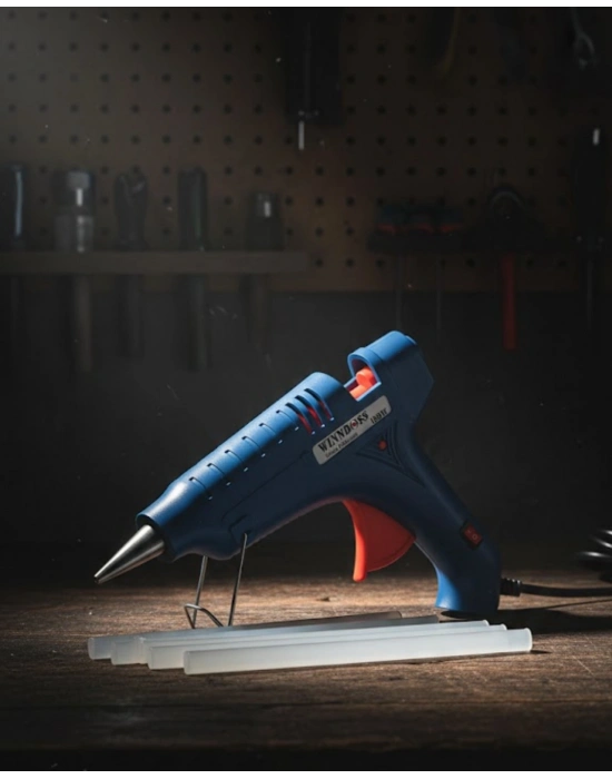 ® Profesyonel Kullanım İçin 100 W Silikon Tabancası 11 mm 5 Adet Hediye Silikon