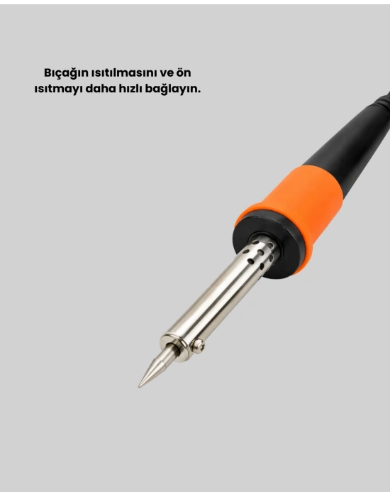 ® Profesyonel Kullanıma Uygun Yüksek Sıcaklık Dayanımlı Havya