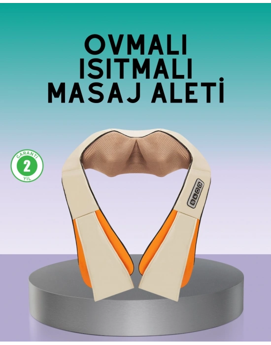 ® Profesyonel Ovmalı Masaj Aleti Isıtmalı Vücut Masajı İçin Pratik Kullanım