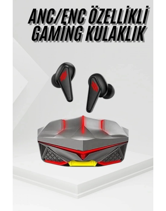 ® Profesyonel TWS Işıklı Kablosuz Bluetooth Kulaklık Oyuncu Kulaklığı