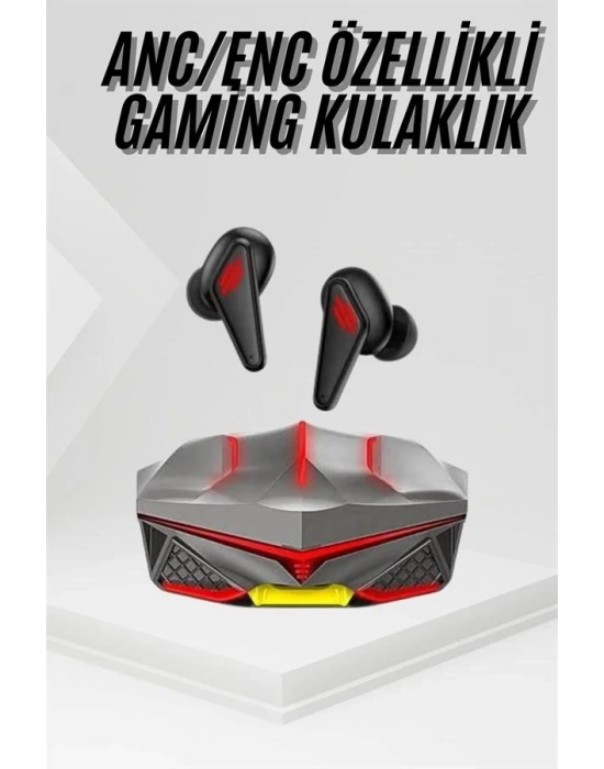 ® Profesyonel TWS Işıklı Kablosuz Bluetooth Kulaklık Oyuncu Kulaklığı