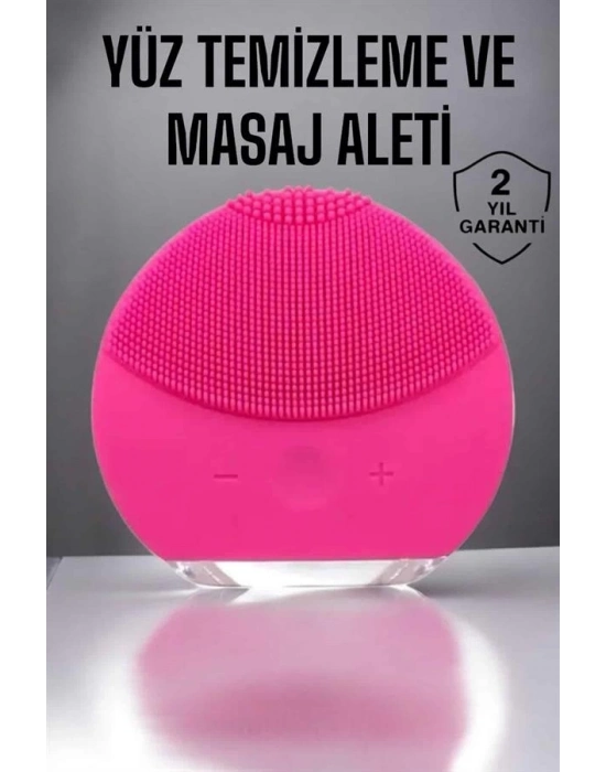 ® Profesyonel Yüz Temizleme Masaj Aleti Su Geçirmez, Kablosuz Şarj Özellikli Kolay Temizlenebilir