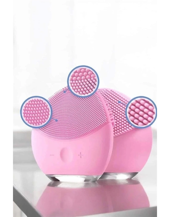 ® Profesyonel Yüz Temizleme Masaj Aleti Su Geçirmez, Kablosuz Şarj Özellikli Kolay Temizlenebilir