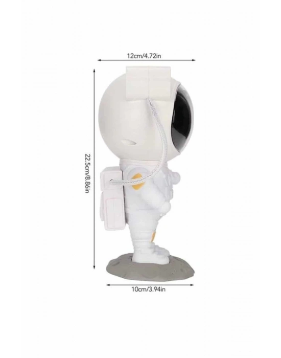 ® Projeksiyon Astronot Lamba Speaker Sevimli Astronot Bluetooth Hoparlör