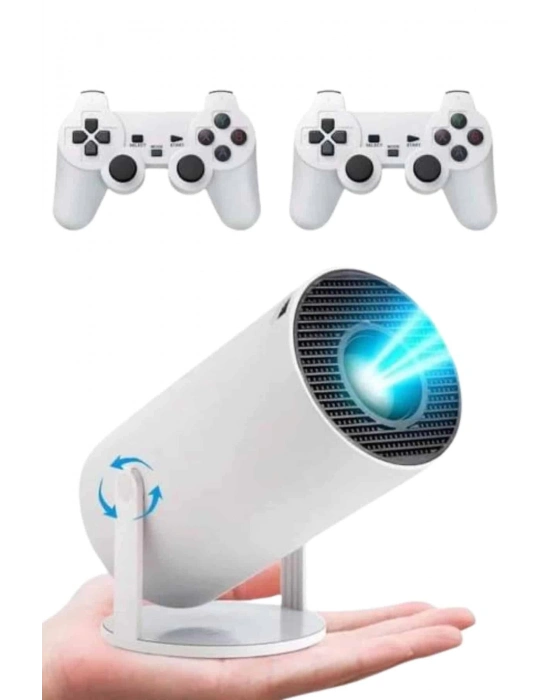 ® Projeksiyon Cihazı Video Oyun Konsolu 8 GB Hafıza LCD Ekran Kumandalı