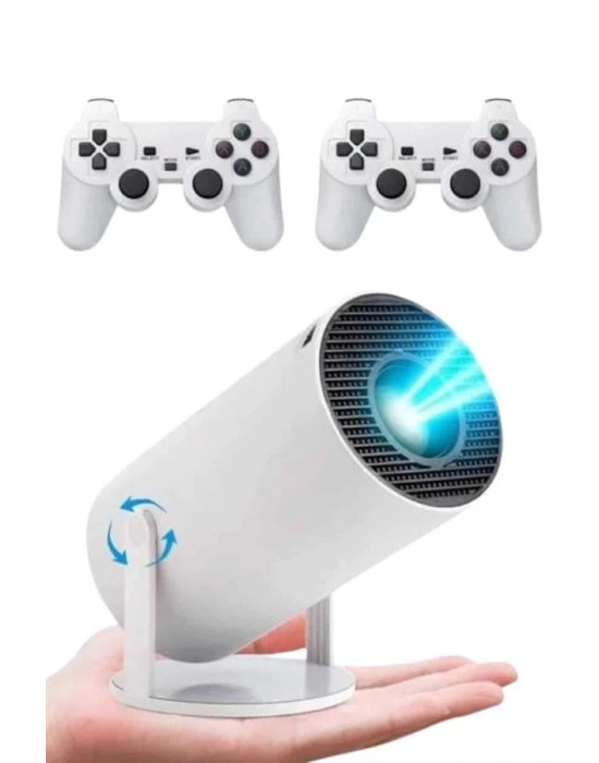 ® Projeksiyon Cihazı Video Oyun Konsolu 8 GB Hafıza LCD Ekran Kumandalı