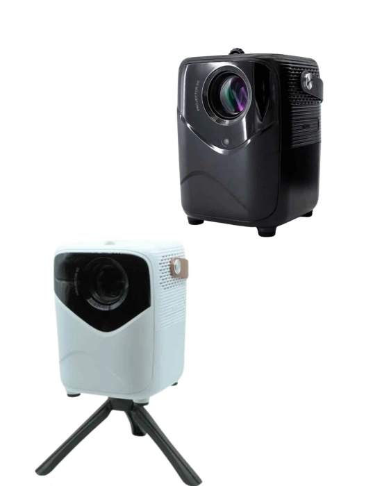 ® Projeksiyon Ev Sineması Bluetooth 4k HD Kaliteli Görüntü Kumandalı