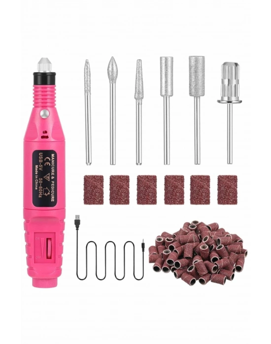 ® Protez Tırnak Ayak Nasır Ve Tırnak Mantar Makinesi Elektrikli 12v Tırnak Törpü Seti