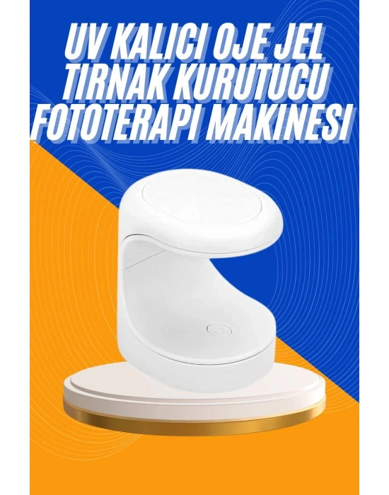 ® Protez Tırnak Kurutucu Kalıcı Oje Led Oje Kurutucu UV Işınlı Taşınabilir