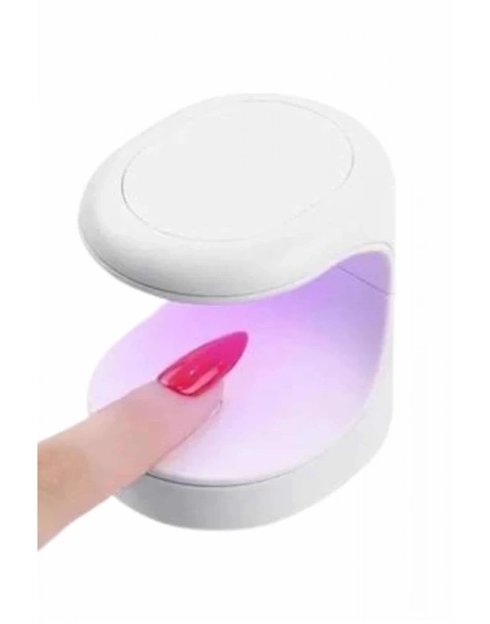 ® Protez Tırnak Kurutucu Kalıcı Oje Led Oje Kurutucu UV Işınlı Taşınabilir